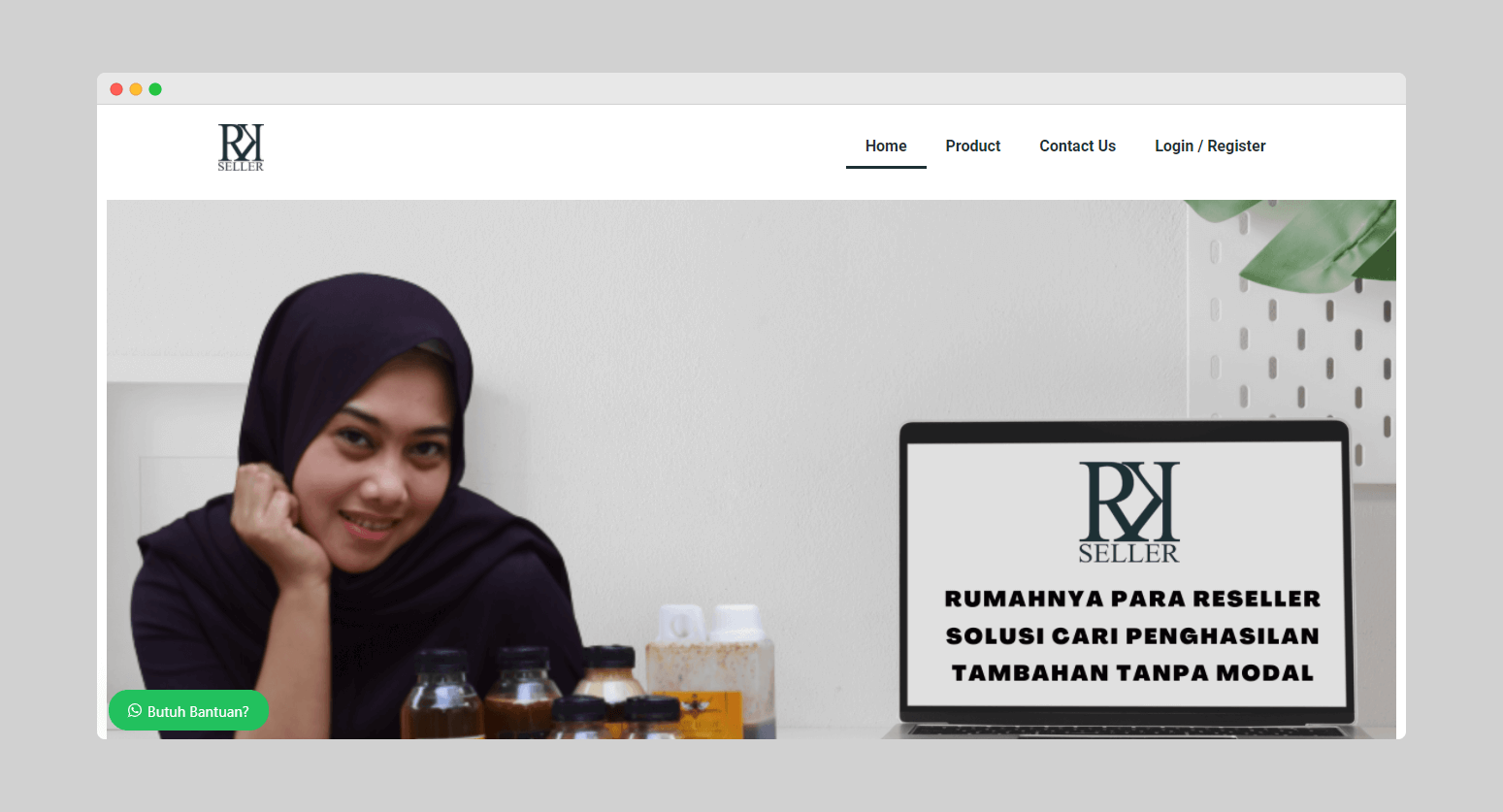 Website Klien RKseller